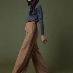 Hutton Pant In Camel Hair Flannel 19 Hutton Pant In Camel Hair Flannel -Modezzia Sales M HOLIDAY 23 CATALOG PDP 30