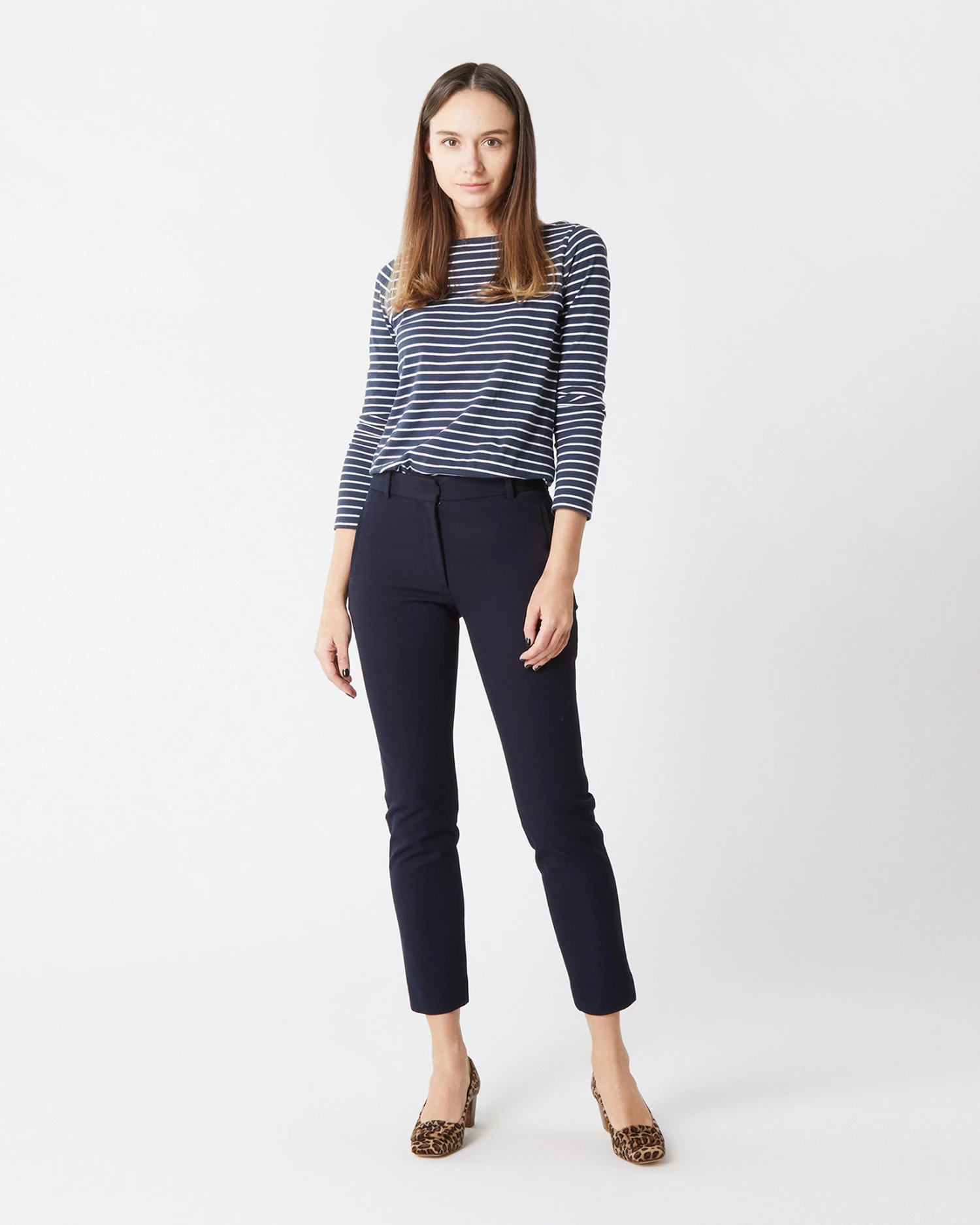 Joseph New Eliston Pant In Navy 4 Joseph New Eliston Pant In Navy - Image 2