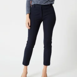 Joseph New Eliston Pant In Navy 13 Joseph New Eliston Pant In Navy -Modezzia Sales S20984 6