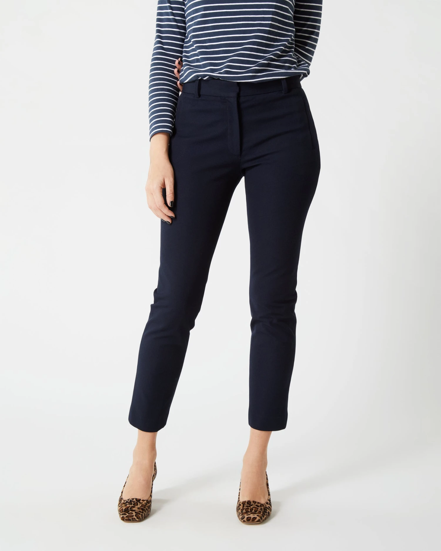 Joseph New Eliston Pant In Navy 8 Joseph New Eliston Pant In Navy - Image 6
