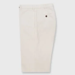 Garment-Dyed Sport Trouser In Stone Lightweight Twill -Modezzia Sales S27264 1