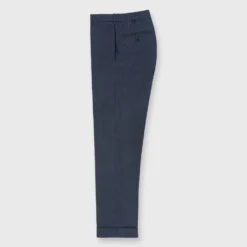Dress Trouser In Air Force Blue High-Twist