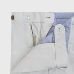 Garment-Dyed Sport Trouser In Fog Lightweight Twill 7 Garment-Dyed Sport Trouser In Fog Lightweight Twill -Modezzia Sales S31757 3