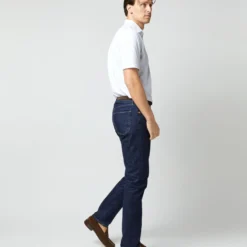 Short-Sleeved Polo In White Pima Pique -Modezzia Sales S33504 1170