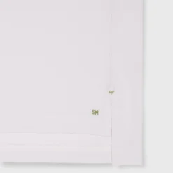 Short-Sleeved Polo In Pale Pink Pima Pique -Modezzia Sales S33507 145