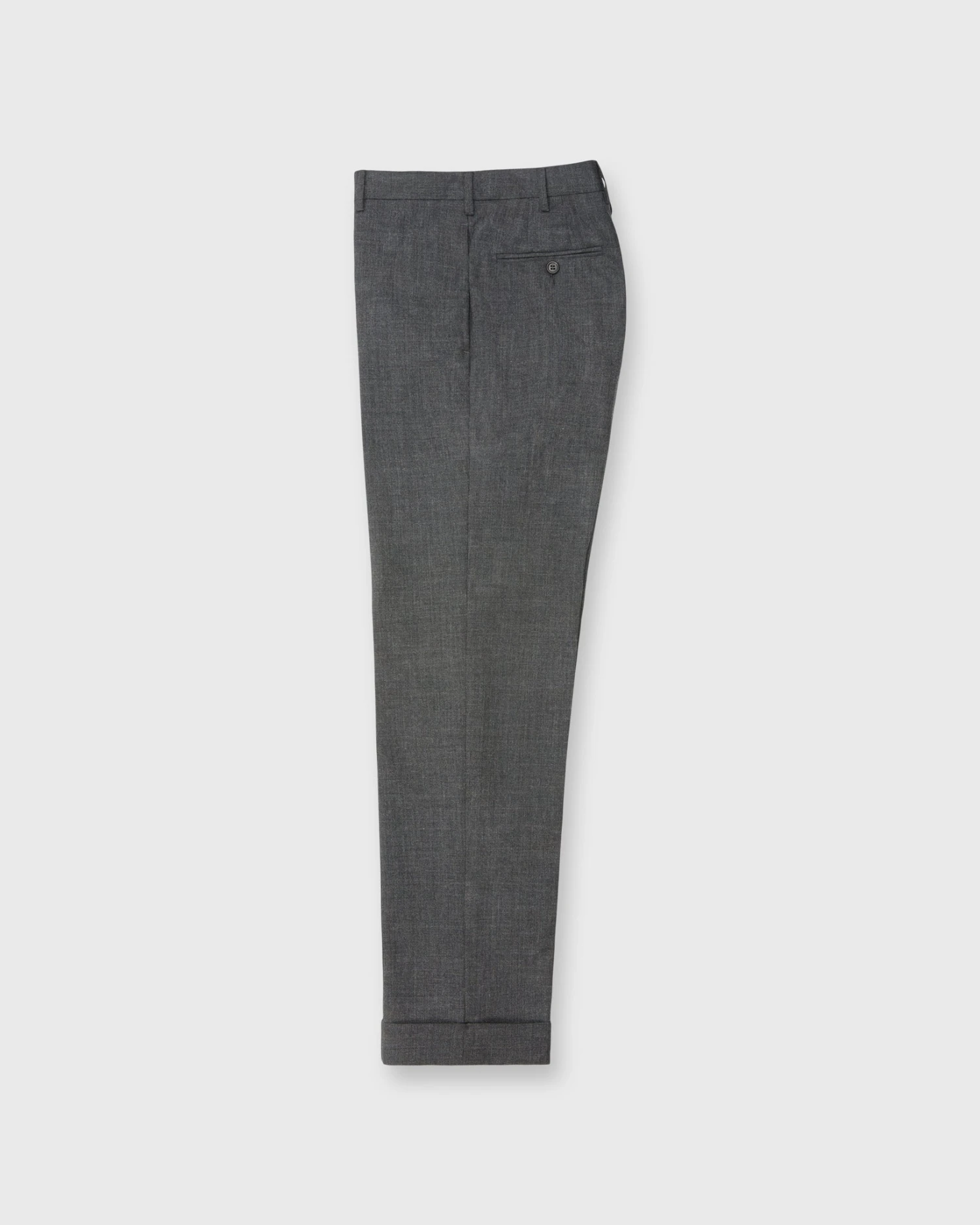 Dress Trouser In Charcoal High-Twist 3 Dress Trouser In Charcoal High-Twist