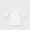 Designer Tunic In White Roxford 2 Designer Tunic In White Roxford -Modezzia Sales S4669 1