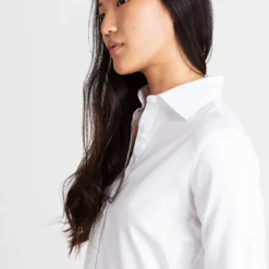 Director Shirt In White Roxford 10 Director Shirt In White Roxford -Modezzia Sales S4675 3