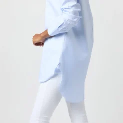 Director Shirt In Sky Blue Roxford -Modezzia Sales S4677 3199
