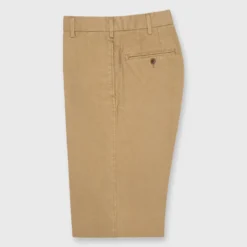 Garment-Dyed Sport Trouser In British Khaki Canvas 6 Garment-Dyed Sport Trouser In British Khaki Canvas -Modezzia Sales S51480 1