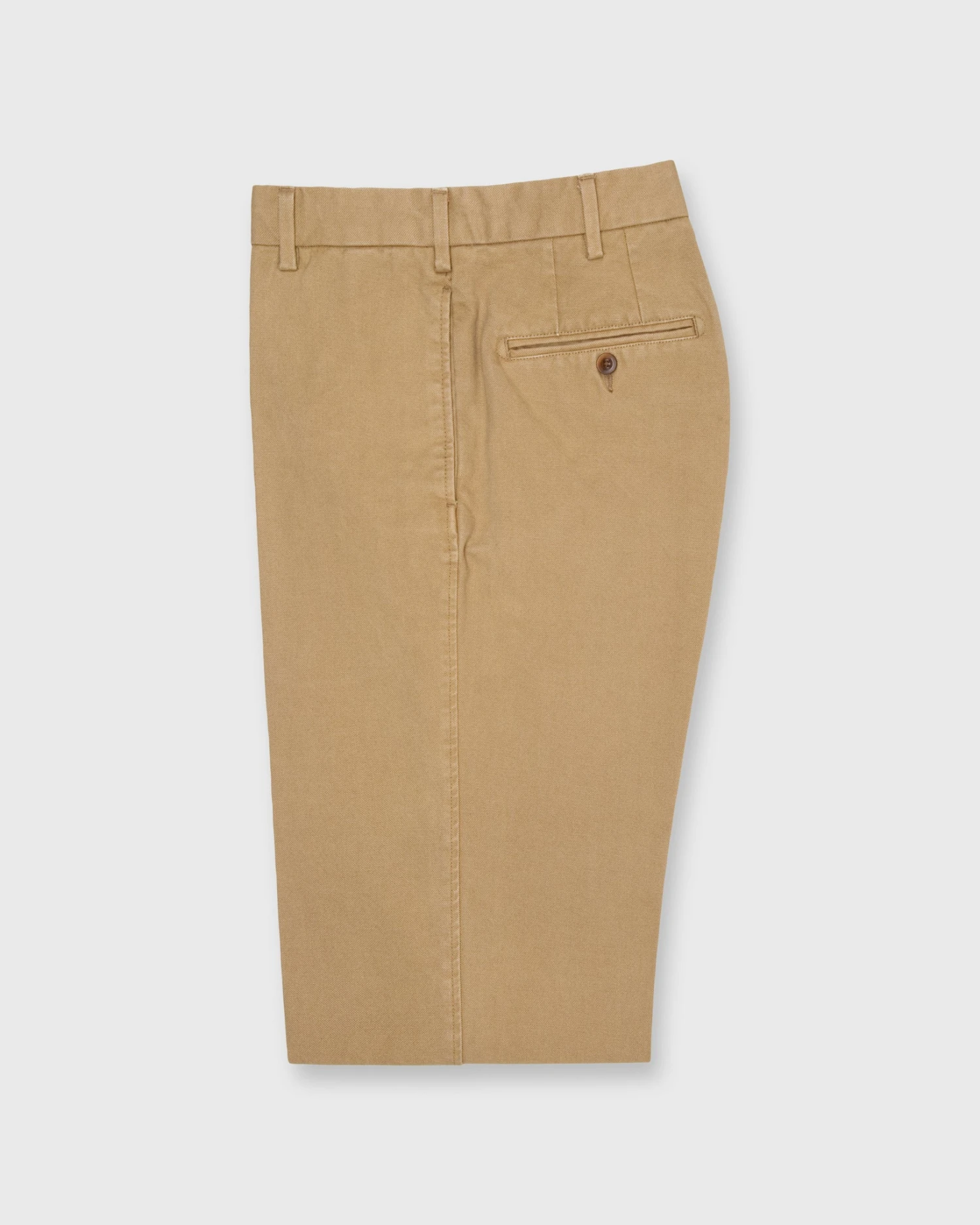 Garment-Dyed Sport Trouser In British Khaki Canvas 4 Garment-Dyed Sport Trouser In British Khaki Canvas - Image 2