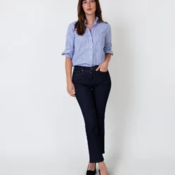 Icon Spread Shirt In Blue Bengal Stripe Poplin 10 Icon Spread Shirt In Blue Bengal Stripe Poplin -Modezzia Sales S52018 3 fdd90a07 f89a 4db0 8869 66a110c815f2