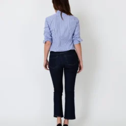 Icon Spread Shirt In Blue Bengal Stripe Poplin 12 Icon Spread Shirt In Blue Bengal Stripe Poplin -Modezzia Sales S52018 5 b86ba685 c022 4d3d 8994 e65166a52f79