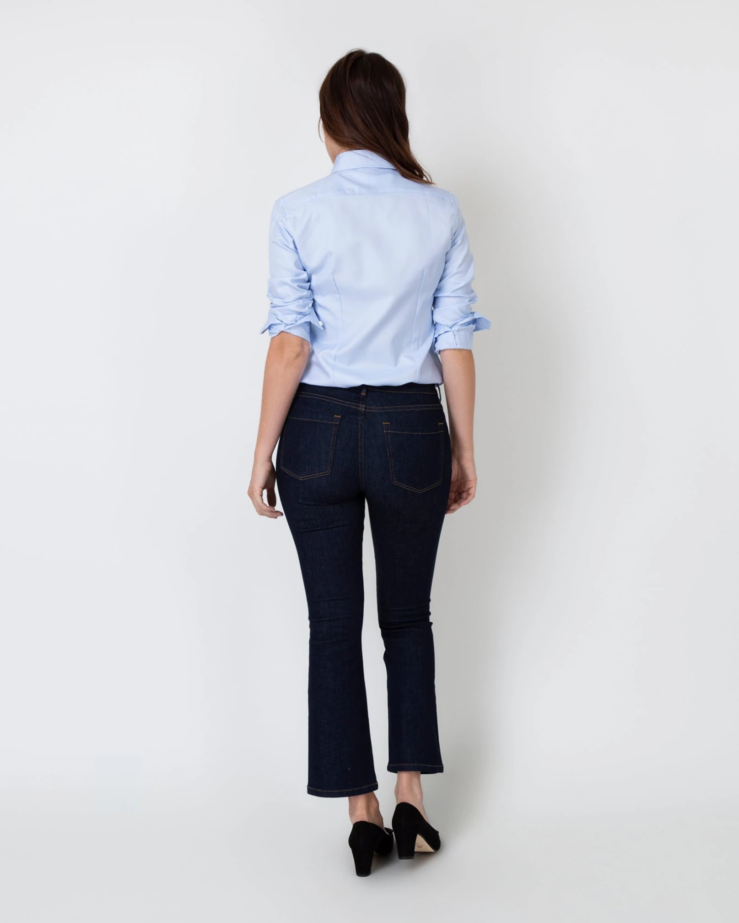 Icon Spread Shirt In Sky Blue Roxford 7 Icon Spread Shirt In Sky Blue Roxford - Image 5