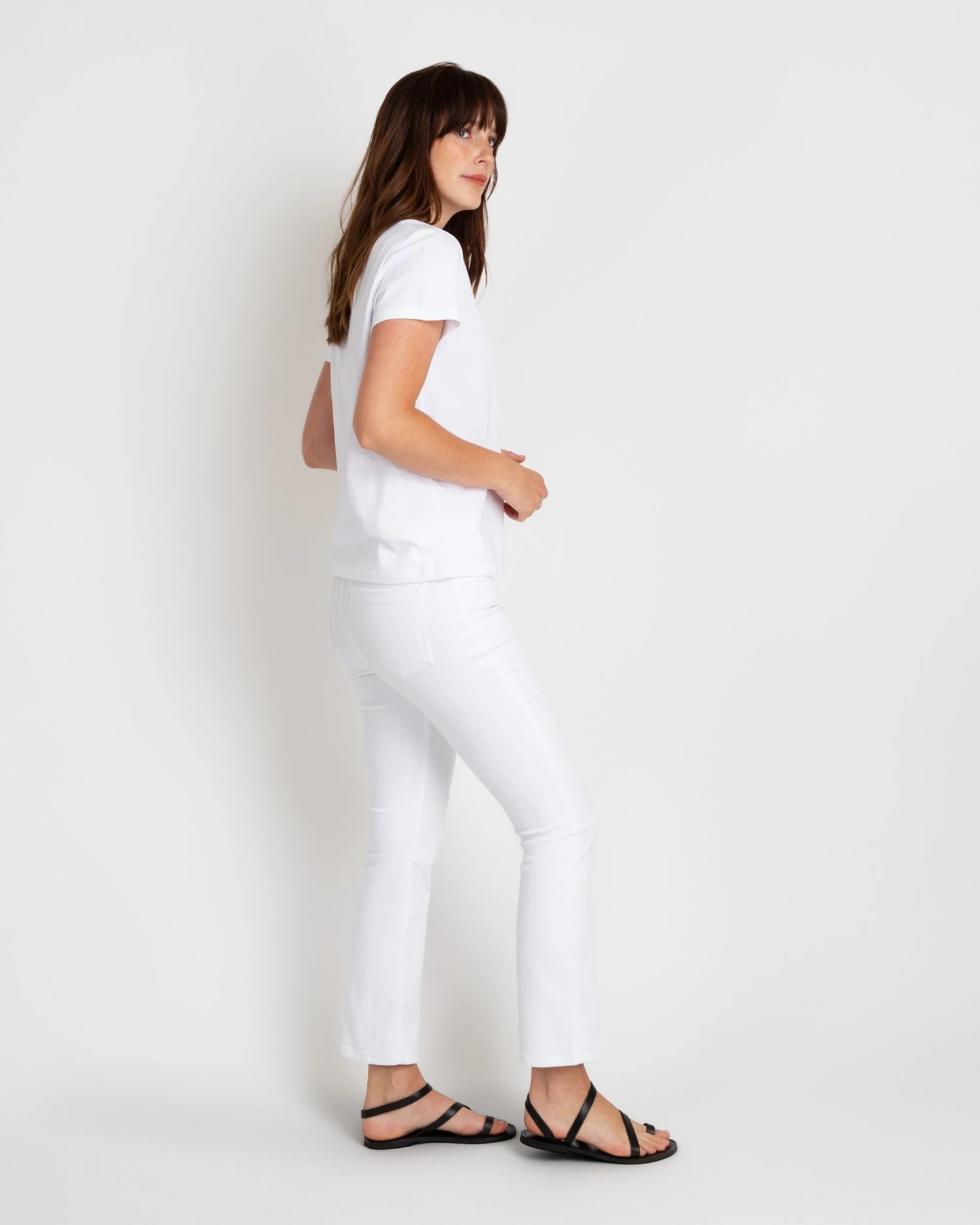 A.P.C. T-Shirt In Chalk/Navy 5 A.P.C. T-Shirt In Chalk/Navy - Image 3