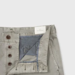 Garment-Dyed Field Pant In Spring Olive Lightweight Twill -Modezzia Sales S61544 3