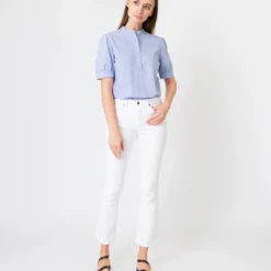 A.P.C. Ilna Blouse In Light Blue 10 A.P.C. Ilna Blouse In Light Blue -Modezzia Sales S61826 3