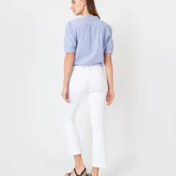 A.P.C. Ilna Blouse In Light Blue 12 A.P.C. Ilna Blouse In Light Blue -Modezzia Sales S61826 5