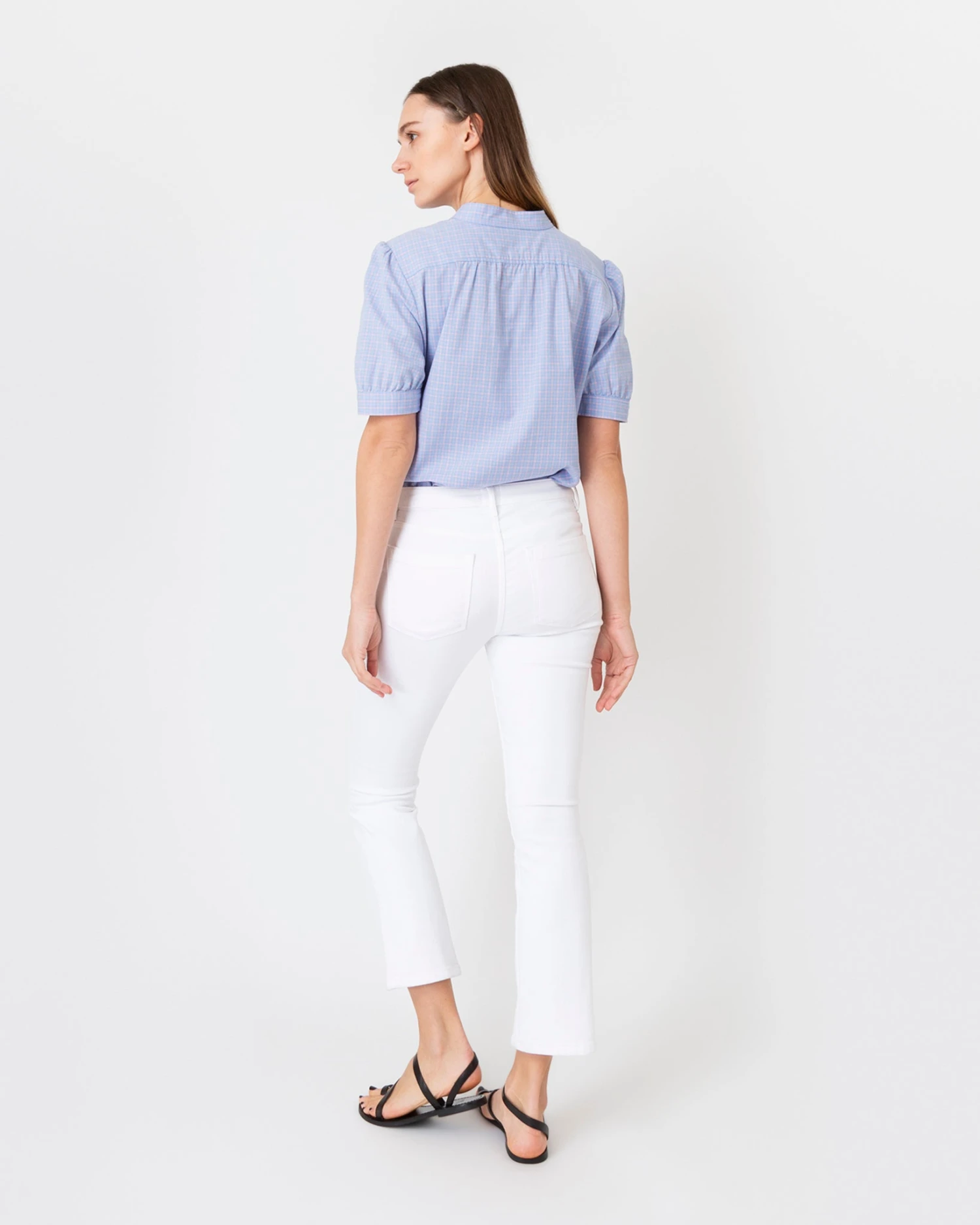 A.P.C. Ilna Blouse In Light Blue 7 A.P.C. Ilna Blouse In Light Blue - Image 5