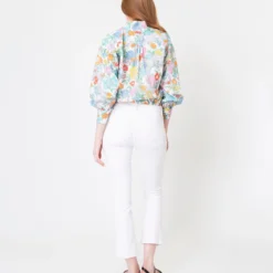 Anaya Popover Shirt In Multi Mary Liberty Fabric 14 Anaya Popover Shirt In Multi Mary Liberty Fabric -Modezzia Sales S62091 5