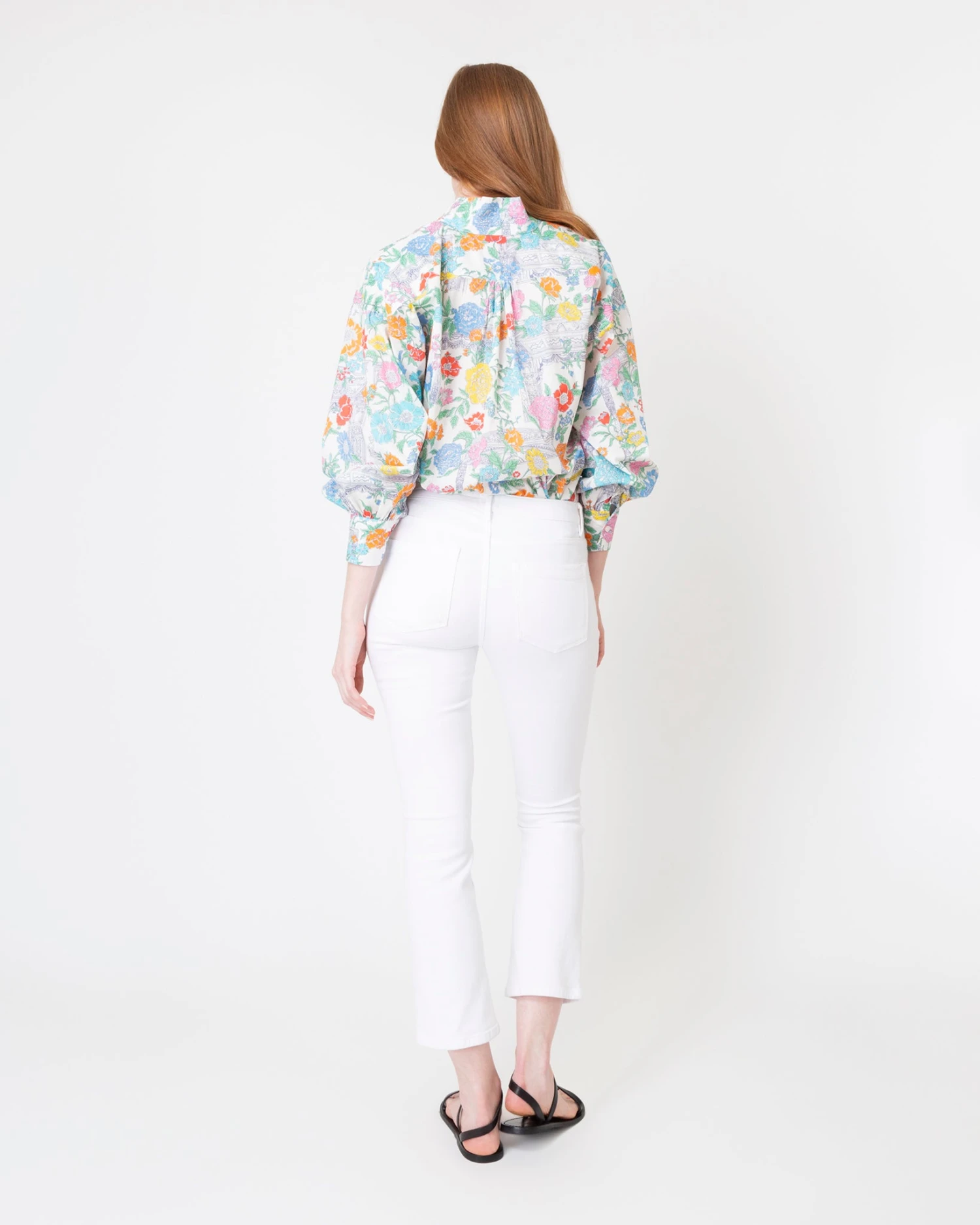 Anaya Popover Shirt In Multi Mary Liberty Fabric 7 Anaya Popover Shirt In Multi Mary Liberty Fabric - Image 5