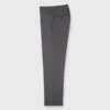 Dress Trouser In Mid-Grey Wool Hopsack -Modezzia Sales S63185 2