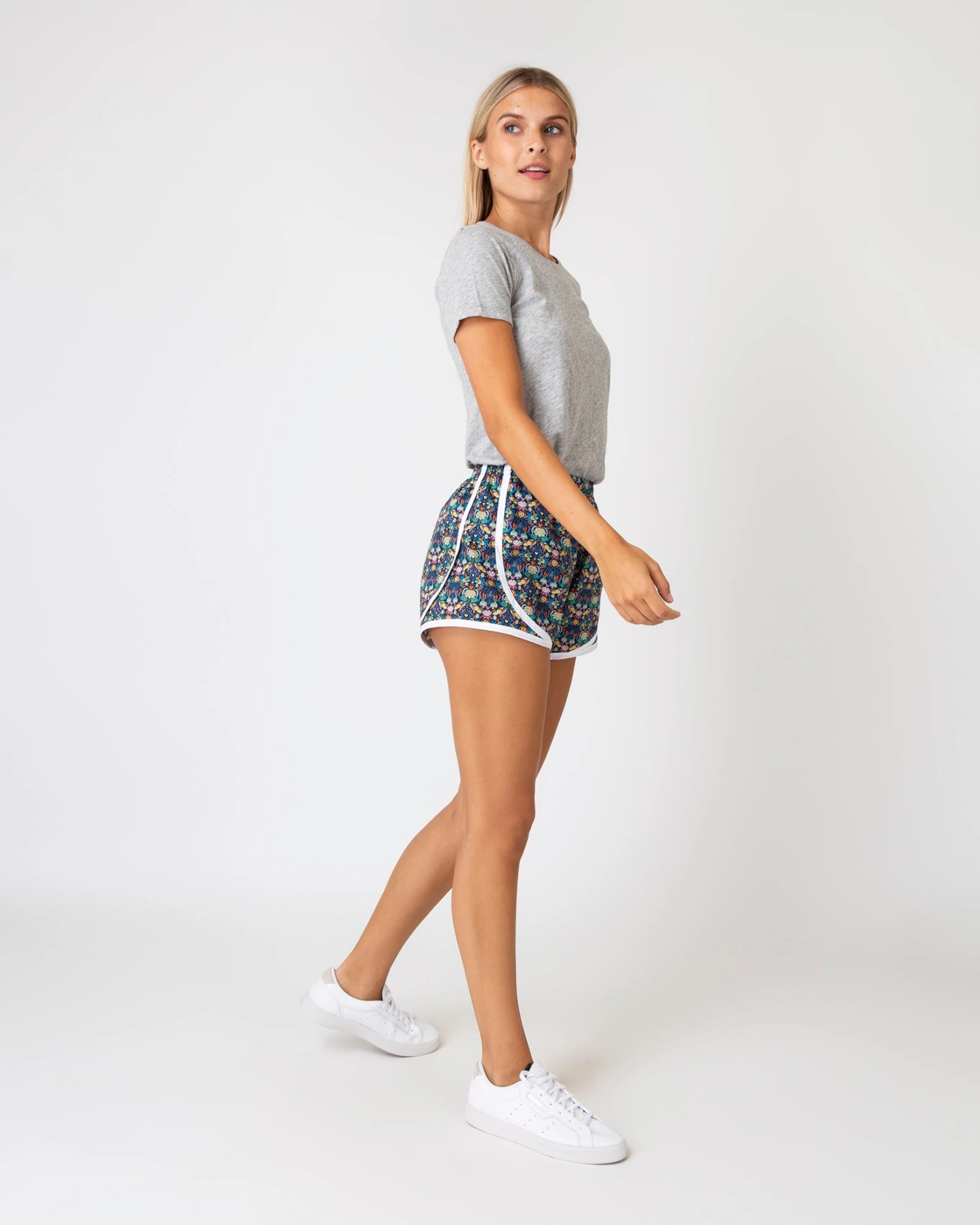 Track Short In Multi Love Lily Liberty Fabric 6 Track Short In Multi Love Lily Liberty Fabric - Image 4