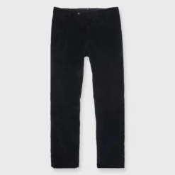 Garment-Dyed Sport Trouser In Navy Corduroy