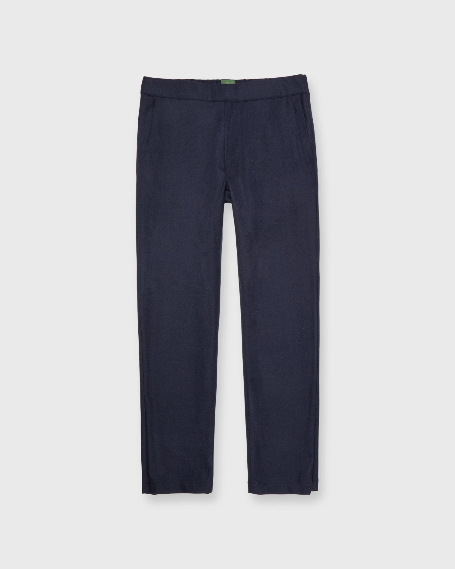 Tailored Track Pant In Air Force Blue Wool Stretch Flannel 3 Tailored Track Pant In Air Force Blue Wool Stretch Flannel - Image 2