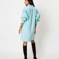 Adaline Dress In Skyline Stretch Cord -Modezzia Sales S64883 3