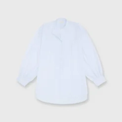 Indira Bib-Front Tunic In Sky Poplin