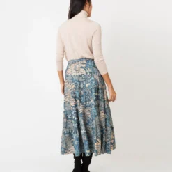 ULLA JOHNSON Makana Skirt In Waimea 11 ULLA JOHNSON Makana Skirt In Waimea -Modezzia Sales S65044 3