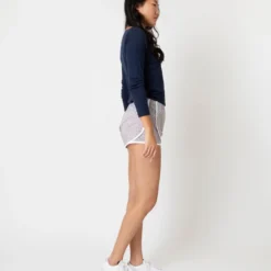 Track Short In Yellow/Red/Blue Floriana Liberty Fabric -Modezzia Sales S66245 2