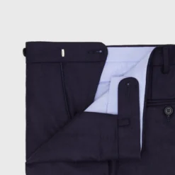 Dress Trouser In Navy Flannel -Modezzia Sales S67571 123