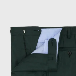 Dress Trouser In Forest Flannel -Modezzia Sales S67572 3