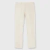 Garment-Dyed Sport Trouser In Cream Moleskin -Modezzia Sales S68082 142