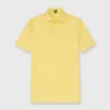 Short-Sleeved Polo In Canary Pima Pique 1 Short-Sleeved Polo In Canary Pima Pique -Modezzia Sales S68634 1