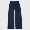 Fallon Pull-On Pant In Navy Garment-Dyed Stretch Poplin -Modezzia Sales S70275 86
