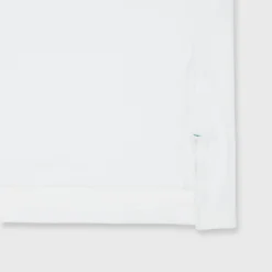 Short-Sleeved Polo In White Terry -Modezzia Sales S70335 21