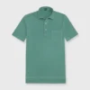 Slim-Fit Short-Sleeved Polo In Lovat Jersey 2 Slim-Fit Short-Sleeved Polo In Lovat Jersey -Modezzia Sales S70350 55