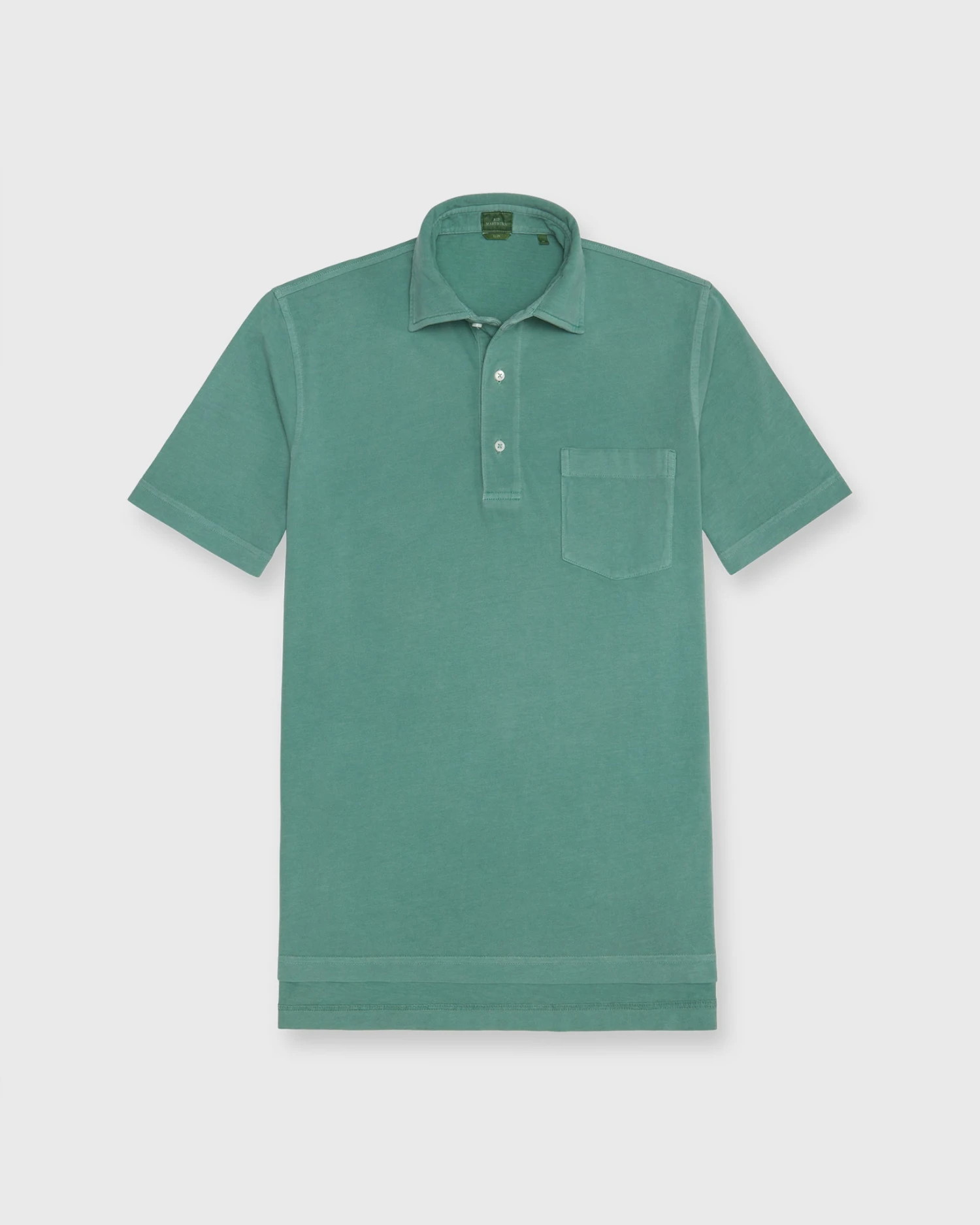Slim-Fit Short-Sleeved Polo In Lovat Jersey 3 Slim-Fit Short-Sleeved Polo In Lovat Jersey