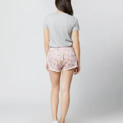 Track Short In Pink/Yellow Edie Liberty Fabric -Modezzia Sales S70484 5994