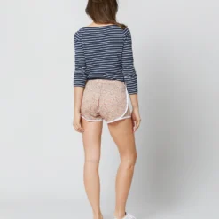 Track Short In Pink/Green Hannah Rose Liberty Fabric -Modezzia Sales S70485 5799