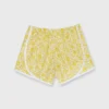 Track Short In Yellow D'Anjo Sky Liberty Fabric