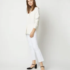 Nyala Blouse In Ivory Silk Crepe De Chine 14 Nyala Blouse In Ivory Silk Crepe De Chine -Modezzia Sales S70503 2254