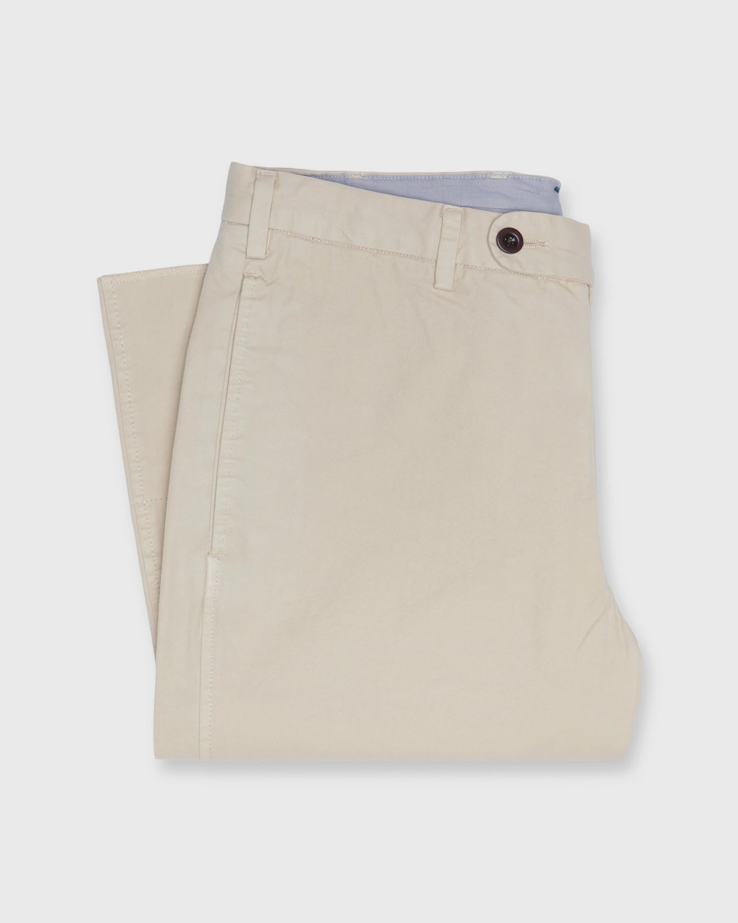 Garment-Dyed Sport Trouser In Khaki Lightweight Twill 4 Garment-Dyed Sport Trouser In Khaki Lightweight Twill - Image 2