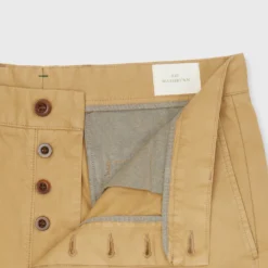 Garment-Dyed Field Pant In British Khaki Lightweight Twill -Modezzia Sales S71018 248