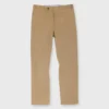 Sport Trouser In British Khaki Cotton/Cashmere Twill 1 Sport Trouser In British Khaki Cotton/Cashmere Twill -Modezzia Sales S71019 56