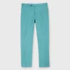 Sport Trouser In Norse Blue Cotton/Cashmere Twill -Modezzia Sales S71020 56