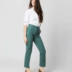 Joseph Coleman Pant In Dark Sage -Modezzia Sales S71097 2610